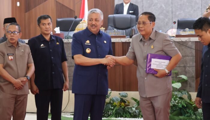 Bupati Pinrang sampaikan hal ini saat hadiri Rapat paripurna di gedung DPRD kabupaten Pinrang