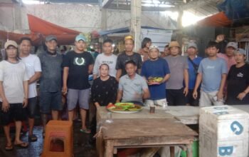 Syukuran Tahunan Pasar Sentral Pangkajene Pererat Kebersamaan Pedagang dan Pengelola Pasar