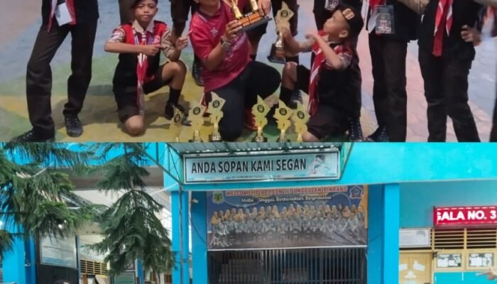 Tangguh, UPT SDN 161 Kembali Tebar Pesona Dengan Menyabet Juara, 8 Piala Mengukuhkan SDN 161 Semakin Tangguh, Diacara Bara Tangguh 2026
