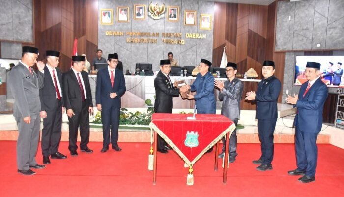 DPRD Pinrang Setujui Ranperda PJP APBD TA.2025