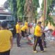 Polres Pinrang Gelar Jumat Bersih, Wujudkan Lingkungan Kerja yang Aman, Sehat, Resik, dan Indah