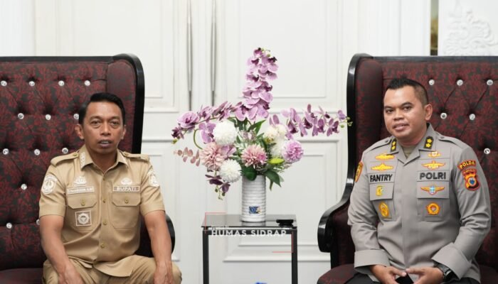 AKBP Fantry Taherong Pamit, Bupati Syaharuddin: Terima Kasih Sudah Jaga Sidrap Tetap Kondusif