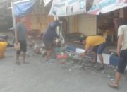 UPTD Pasar Sentral Pangkajene Gelar Jumat Bersih, Wujudkan Pasar yang Bersih, Sehat, dan Nyaman
