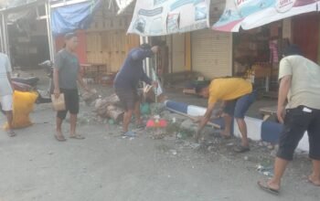 UPTD Pasar Sentral Pangkajene Gelar Jumat Bersih, Wujudkan Pasar yang Bersih, Sehat, dan Nyaman