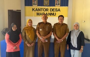 Camat Mattiro Bulu lakukan Rusdi Djamaluddin.ST.M,si lakukan ke sejumlah desa termasuk desa Marannu