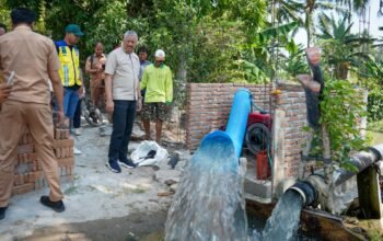 Pemkab Pinrang komitmen jaga produktivitas pertanian di tengah musim kemarau dengan mengoptimalkan program Irigasi perpompaan (Irpom)