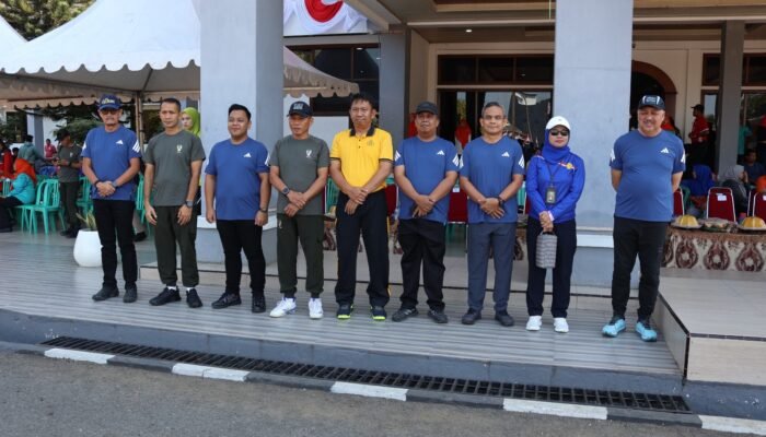 Bupati Pinrang membuka Porseni dalam rangka HUT RI ke 81