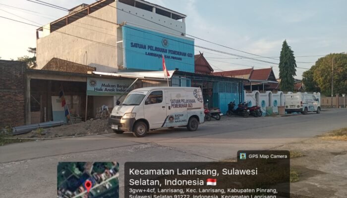 Dapur MBG Lanrisang Jampue di Bawah Bangunan Walet, IWO Pinrang: Jangan Tunggu Anak Jadi Korban