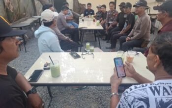 Perkuat sinergi dalam menjaga keamanan lalulintas serta penyebaran informasi ,satlantas Pinrang rangkul PD IWO kabupaten pinrang