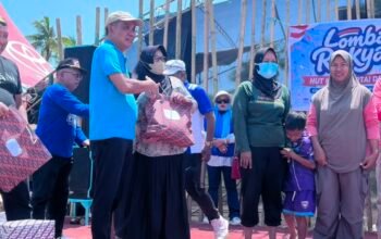 Sambut HUT partai Demokrat ke 25 ,Demokrat kabupaten Pinrang gelar lomba Rakyat di desa Pananrang