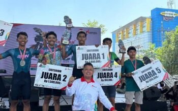 Ketua ICF Pinrang Bangga, Andi Sinapati Rudy Apresiasi Dua Atlet Balap Sepeda Ukir Prestasi di Makassar Bike Race Seri II