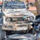 Tabrak Jeep Parkir, Pengemudi Minibus Diduga Miras, Perbaikan Kendaraan Korban Tak Kunjung Selesai