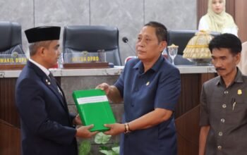 Pemkab Pinrang dan DPRD sepakati rancangan peraturan daerah tentang anggaran perubahan pendapatan dan belanja daerah APBD tahun 2026