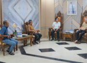 Bupati Pinrang sambut kunjungan kepala BBWS pompengan Jeneberang di rujab bupati Pinrang