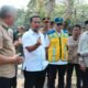 Jaga keberlangsungan sektor pertanian gubernur Sulsel didampingi Bupati Pinrang meninjau langsung pompanisasi di sungai saddang