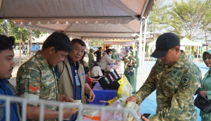 Kodim 1420/Sidrap Gelar Bhakti Kesehatan dan Bazar Murah Sambut HUT TNI ke-81