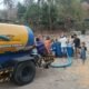 Dampak musim kemarau yang berkepanjangan Dinas bina marga,cipta karya dan tata ruang&nbsp; salurkan air ke sejumlah wilayah kabupaten Pinrang&nbsp;