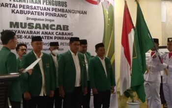 Resmi Pimpin PPP Pinrang, H. Sahabuddin Bidik 5 Kursi DPRD