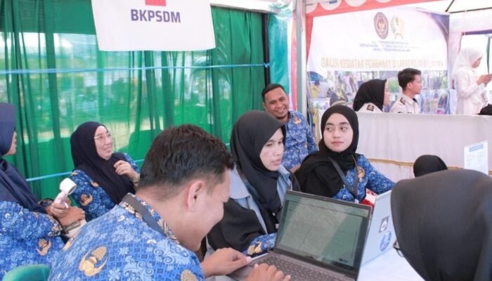 Tak Hanya Layani Masyarakat, Melalui BKPSDM, ASN Mendapat Layanan Kepegawaian di Jambore Pelayanan Publik
