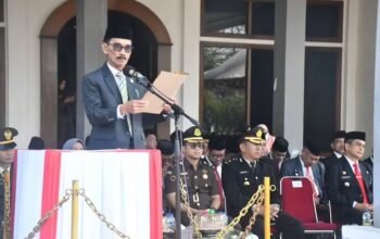 Wakil Ketua DPRD Pinrang, H. Syamsuri Bacakan Ikrar di Hari Kesaktian Pancasila