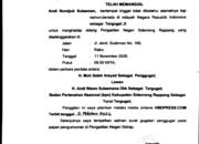 PANGGILAN UMUM: ANDI NUNDJUK SULAEMAN SELAKU TERGUGAT II DIPANGGIL HADIR PERSIDANGAN