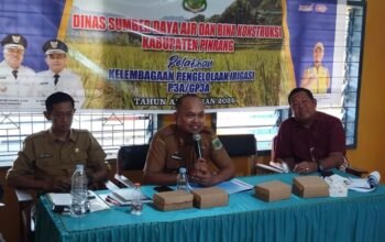 Dinas SDA & BK gelar pelatihan kelembagaan pengelolaan irigasi bagi P3A dan GP3A