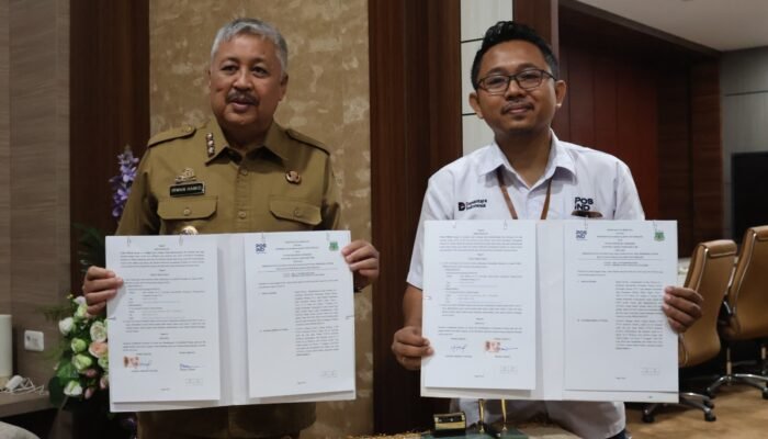 Pemkab Pinrang dan PT.Pos Indonesia resmi jalin kerja sama
