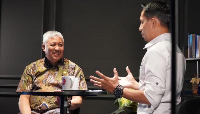 Bupati Pinrang hadir sebagai Narasumber pada Podcast SIMAK yang diselenggarakan Omdusman RI perwakilan sulsel