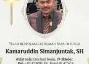 Pengacara Senior Kamaruddin Simanjuntak, SH Berpulang, Rekan Profesi Sampaikan Duka Mendalam