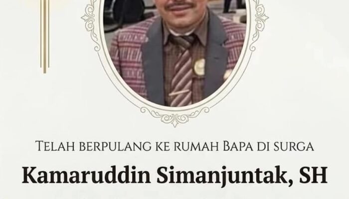 Pengacara Senior Kamaruddin Simanjuntak, SH Berpulang, Rekan Profesi Sampaikan Duka Mendalam