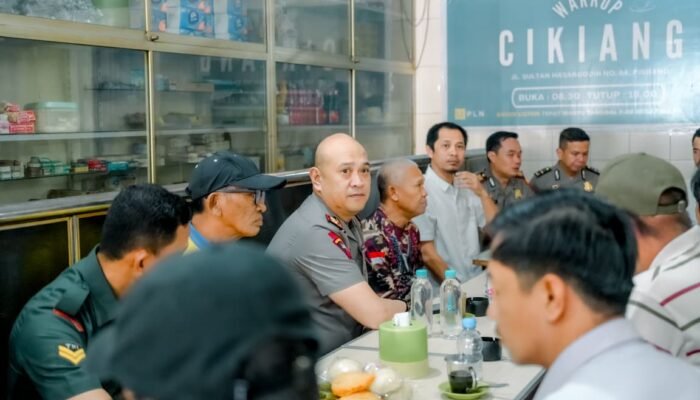 Kapolres Pinrang Gelar Coffee Morning Bersama Masyarakat, Perkuat Sinergi Jaga Kamtibmas