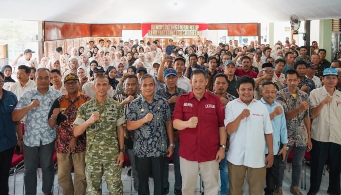 Wabup Pinrang membuka rapat koordinasi percepatan pembangunan dan tata kelola koperasi desa/kelurahan merah putih