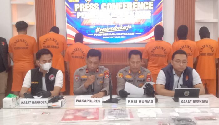 Modus Penipuan janji Manis berujung Petaka, 11 korban tertipu hingga ratusan juta, Polres Sidrap tangkap Pelaku Sobis di balikpapan